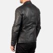 PARE Real Genuine Leather Handmade Black Jacket for Men's