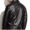 Pare Black Men's Classic Bomber Style 100% Genuine Leather Jacket