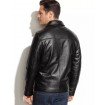 Pare Black Men's Classic Bomber Style 100% Genuine Leather Jacket