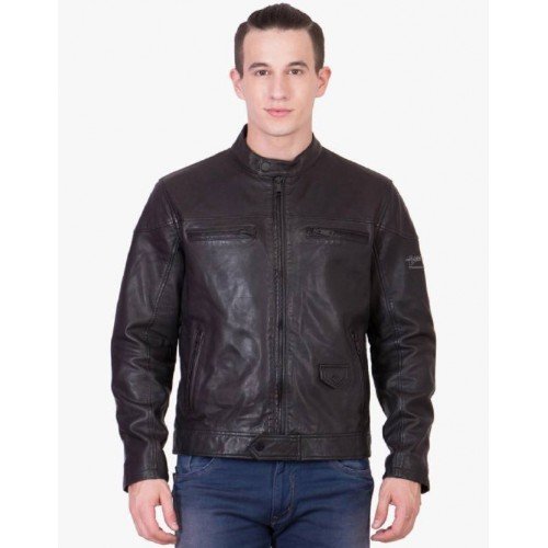 PARE Full Sleeve Black Solid Men's Jacket
