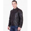 PARE Full Sleeve Black Solid Men's Jacket