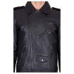 Men's Biker Leather Black Jacket Slim Fit